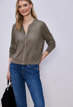 Load image into Gallery viewer, STREET ONE<BR>
Bomber Jacket<BR>
Dark Beige<BR>
