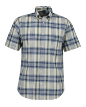 Load image into Gallery viewer, GANT<BR>
Madras Check Short Sleeve Shirt<BR>

