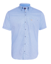 Load image into Gallery viewer, ANDRE<BR>
Cong Pin Short Sleeve Shirt<BR>
Beige, Pink<BR>
