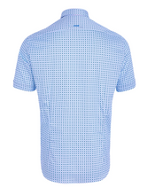 Load image into Gallery viewer, ANDRE<BR>
Cong Pin Short Sleeve Shirt<BR>
Beige, Pink<BR>
