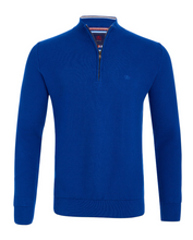 Load image into Gallery viewer, ANDRE<BR>
Venice Half Zip Knit<BR>
Ink<BR>
