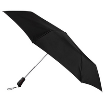 Load image into Gallery viewer, TOTES<BR>Extra Strong Folding Umbrella<BR>Black<BR>

