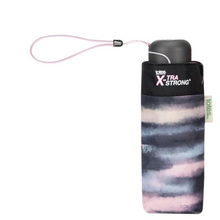 Load image into Gallery viewer, TOTES<BR>Strong Mini Stripe Folding Umbrella<BR> Cloud <BR>
