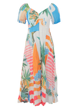 Load image into Gallery viewer, DOLCEZZA<BR>Crinkle Dress<BR>Multi <BR>
