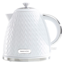 Load image into Gallery viewer, DAEWOO<BR>
Argyle 1.7L Kettle<BR>
White<BR>
