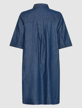 Load image into Gallery viewer, FRANSA<BR>
Larissa Dress<BR>
Blue<BR>
