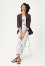 Load image into Gallery viewer, OLSEN<BR>
Embroidered  Placement T-Shirt<BR>
White<BR>
