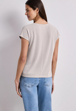 Load image into Gallery viewer, STREET ONE<BR>
Knit Tee<BR>
Clay<BR>
