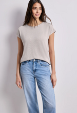 Load image into Gallery viewer, STREET ONE<BR>
Knit Tee<BR>
Clay<BR>
