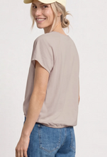 Load image into Gallery viewer, STREET ONE<BR>
Dropped shoulder shirt in a mixed texture<BR>
Clay<BR>
