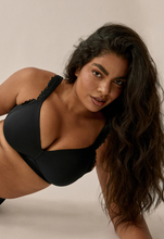 Load image into Gallery viewer, NATURANA<BR>
No Wire Padded Side Smoother Bra<BR>
Black, Navy<BR>
