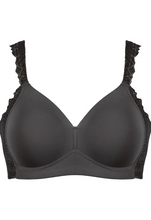 Load image into Gallery viewer, NATURANA<BR>
No Wire Padded Side Smoother Bra<BR>
Black, Navy<BR>
