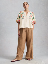 Load image into Gallery viewer, WHITE STUFF<BR>
Maevw Embroider Top<BR>
Ivory<BR>
