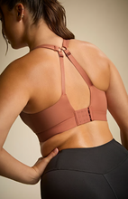 Load image into Gallery viewer, PANACHE<BR>
Underwired Sport Bra<BR>
Rose, Black<BR>
