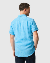Load image into Gallery viewer, RODD AND GUNN<BR>
Palm Beach Short Sleeve Shirt<BR>
Cobalt<BR>
