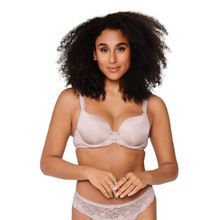 Load image into Gallery viewer, LINGADORE <BR>
Daily Underwire, T-Shirt Bra <BR>
Black, Blush, Shadow Grey <BR>
