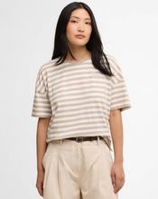 Load image into Gallery viewer, BARBOUR<BR>
Adria Stripe Top<BR>
Sand<BR>
