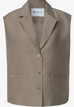 Load image into Gallery viewer, STREET ONE<BR>
Waistcoat<BR>
Dark Beige<BR>
