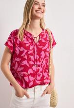 Load image into Gallery viewer, STREET ONE<BR>
Blouse<BR>
Pink/Red<BR>
