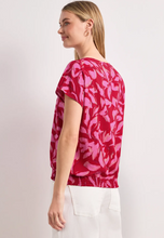 Load image into Gallery viewer, STREET ONE<BR>
Blouse<BR>
Pink/Red<BR>
