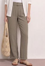 Load image into Gallery viewer, STREET ONE<BR>
Wide Leg Trousers<BR>
Brown<BR>
