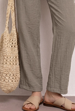 Load image into Gallery viewer, STREET ONE<BR>
Wide Leg Trousers<BR>
Brown<BR>
