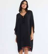 Load image into Gallery viewer, TRIUMPH<BR>
Beach Kaftan<BR>
Black<BR>
