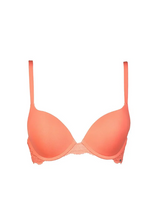 Load image into Gallery viewer, AFTER EDEN<BR>
Tess Lace Two Way Bra<BR>
Coral<BR>
