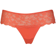 Load image into Gallery viewer, AFTER EDEN<BR>
Daisy G String Thong<BR>
Coral<BR>

