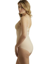 Load image into Gallery viewer, CUPID<BR>
Sleek Essential HI Waist Brief<BR>
Nude<BR>
