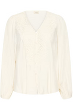 Load image into Gallery viewer, FRANSA<BR>
Blondie Shirt<BR>
White<BR>
