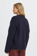 Load image into Gallery viewer, FRANSA<BR>
Gia Cardigan<BR>
Navy<BR>
