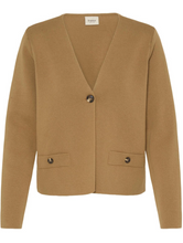 Load image into Gallery viewer, FRANSA<BR>
Frita Cardigan<BR>
White<BR>
