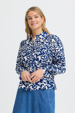 Load image into Gallery viewer, FRANSA<BR>
Leli Shirt<BR>
Blue<BR>
