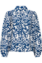 Load image into Gallery viewer, FRANSA<BR>
Leli Shirt<BR>
Blue<BR>
