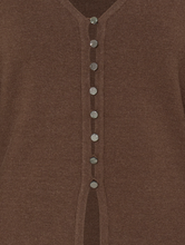 Load image into Gallery viewer, FRANSA<BR>
Vera Cardigan<BR>
Brown<BR>
