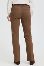 Load image into Gallery viewer, FRANSA<BR>
Zenia Trousers<BR>
Brown<BR>
