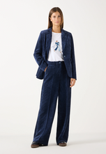 Load image into Gallery viewer, MORE AND MORE<BR>
Cord Trousers<BR>
Navy<BR>
