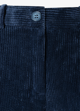 Load image into Gallery viewer, MORE AND MORE<BR>
Cord Trousers<BR>
Navy<BR>
