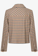 Load image into Gallery viewer, MORE AND MORE<BR>
Check Jacket<BR>
Cream<BR>
