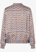 Load image into Gallery viewer, MORE AND MORE<BR>
Satin Blouse<BR>
Multi<BR>
