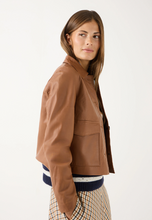 Load image into Gallery viewer, MORE AND MORE<BR>
Nappa Leather Jacket<BR>
Cinamonn<BR>
