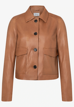 Load image into Gallery viewer, MORE AND MORE<BR>
Nappa Leather Jacket<BR>
Cinamonn<BR>
