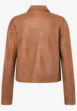 Load image into Gallery viewer, MORE AND MORE<BR>
Nappa Leather Jacket<BR>
Cinamonn<BR>
