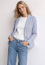 Load image into Gallery viewer, STREET ONE<BR>
Jersey Blazer<BR>
Blue<BR>
