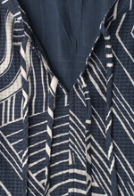 Load image into Gallery viewer, STREET ONE<BR>
Knee Length Dress with Ribbon Details<BR>
Darkest Blue<BR>
