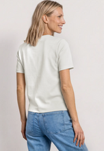 Load image into Gallery viewer, STREET ONE<BR>
T Shirt with Decorative<BR>
Cream<BR>
