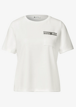 Load image into Gallery viewer, STREET ONE<BR>
T Shirt with Decorative<BR>
Cream<BR>
