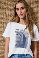 Load image into Gallery viewer, STREET ONE<BR>
T Shirt with Print<BR>
White<BR>
