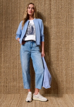 Load image into Gallery viewer, STREET ONE<BR>
T Shirt with Print<BR>
White<BR>
